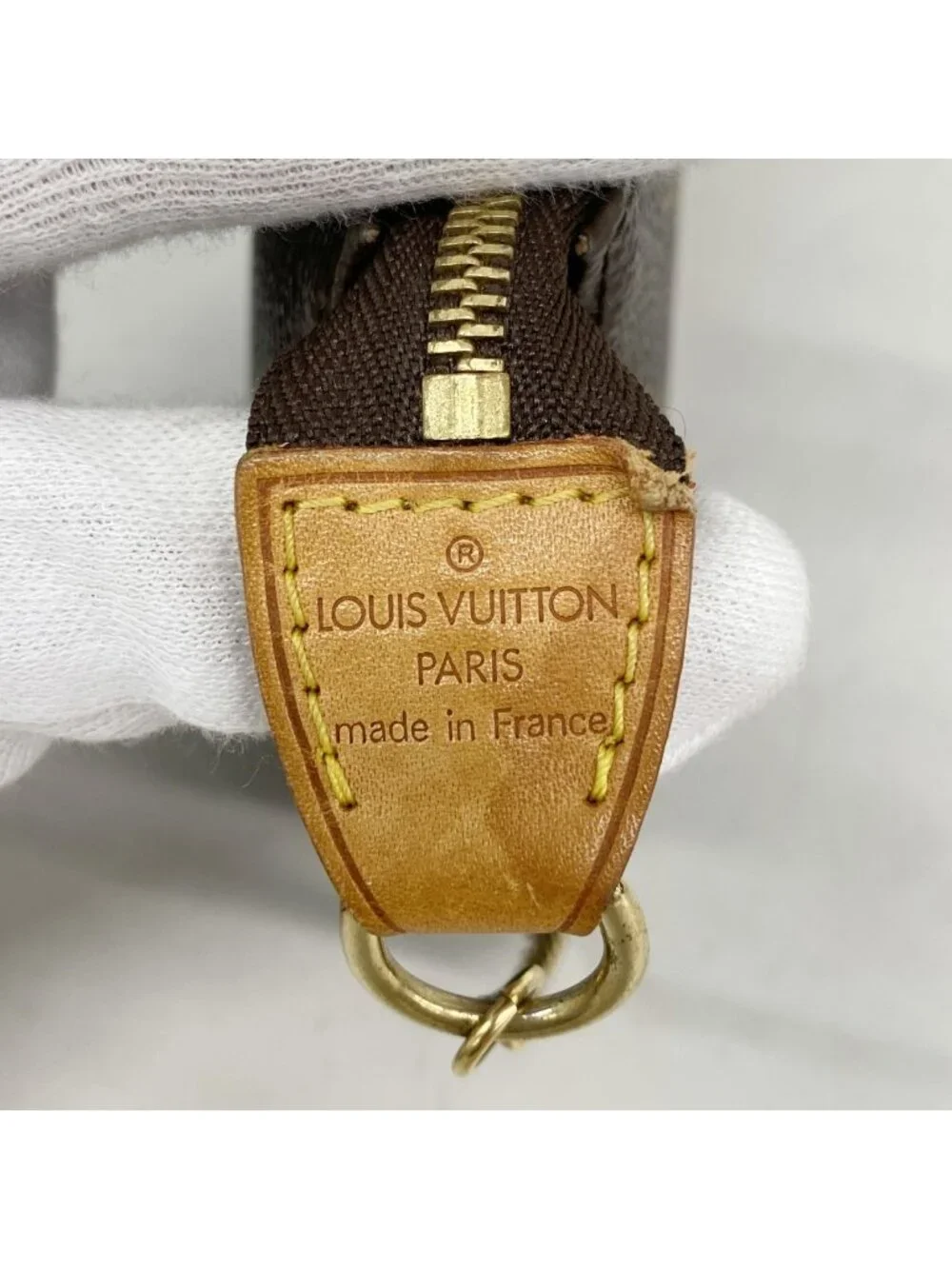 Louis Vuitton Pouch Monogram Mini Pochette Accessoires Brown